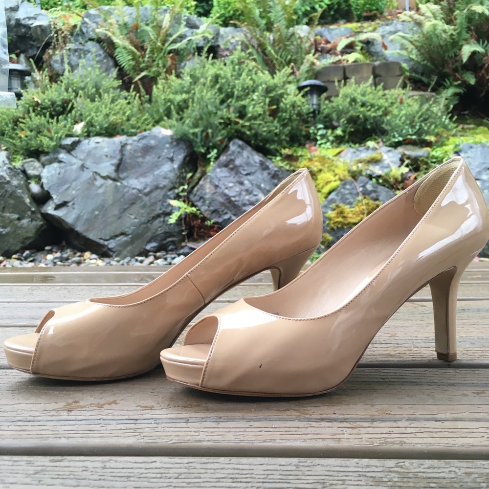 VIA SPIGA Nude Heels